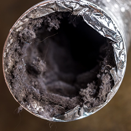 Dryer Vent Cleaning Before